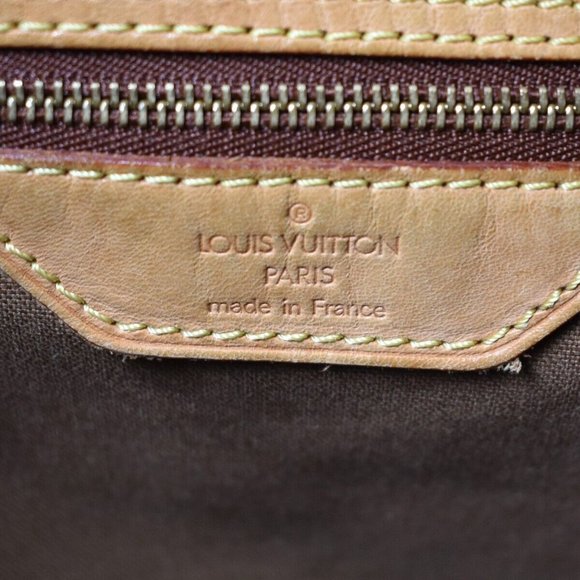 LOUIS VUITTON Batignolles Vertical Shoulder Bag Monogram Brown France M51153 - Picture 5 of 16